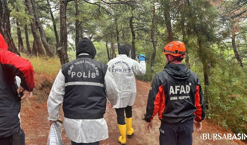 Bursa Kent Ormanı'ndaki ceset için Tolgahan şüphesi