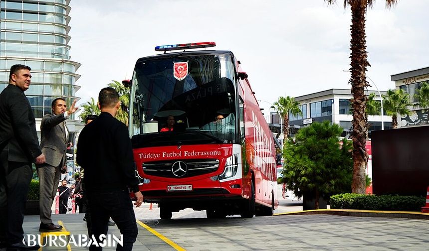 A Milli Takım İtalya Maçı Önesi Bursa'da