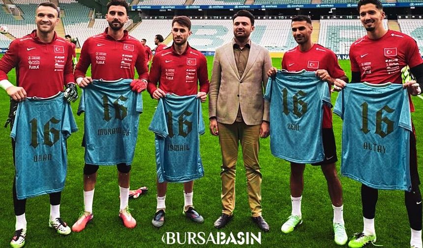 Bursaspor’dan Milli Takım’a ziyaret