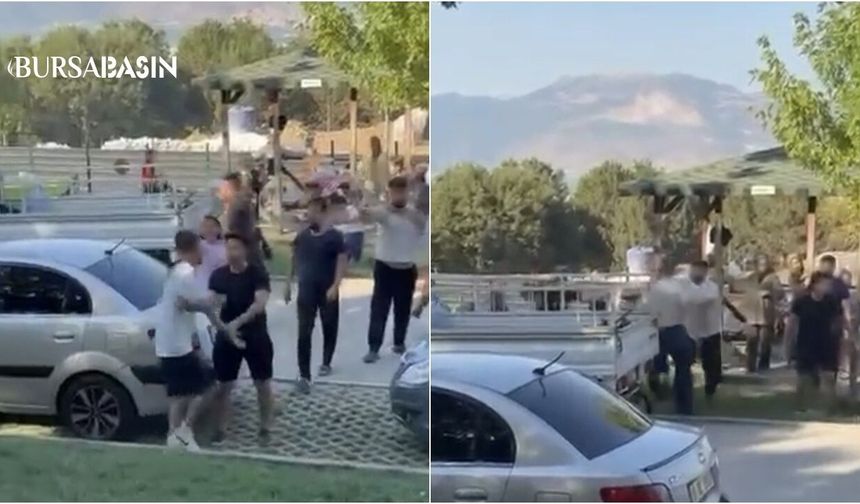 Bursa'da piknik keyfi kavgayla bitti: Ortalık karıştı