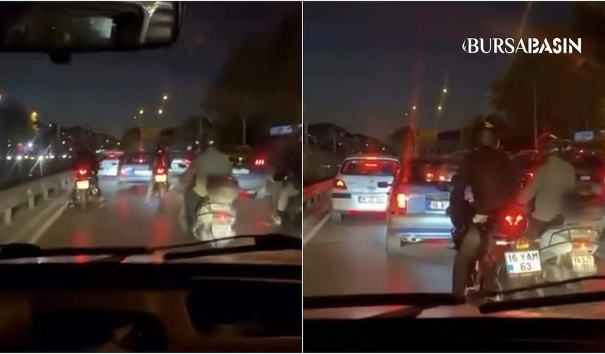 Bursa'da yol verme tartışması gerilime dönüştü