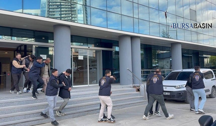 Bursa’da Siber Dolandırıcılık Operasyonunda 4 Tutuklama