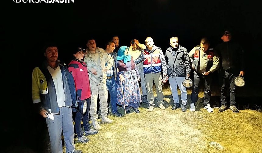 Bursa’da 3 Gündür Kayıp Kadın Dronla Bulundu