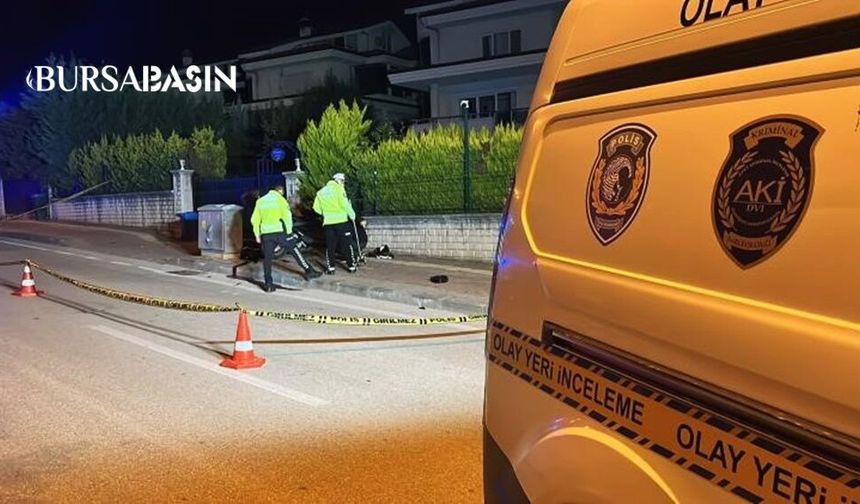 Bursa'da Feci Kazada Acı Son: Trafoya Çarpan Sürücü Öldü!