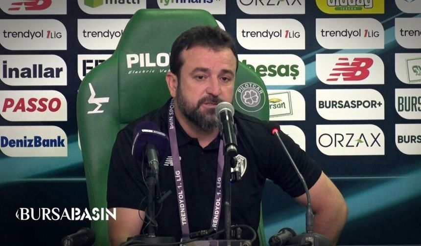 Fatih Şen'den Bursaspor Taraftarına Yürekten Söz: Özür Dileyeceğiz!