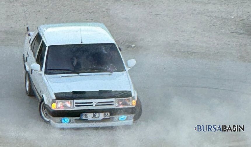Bursa’da Drift Cezası Rekor Seviyeye Ulaştı: 143 Bin TL