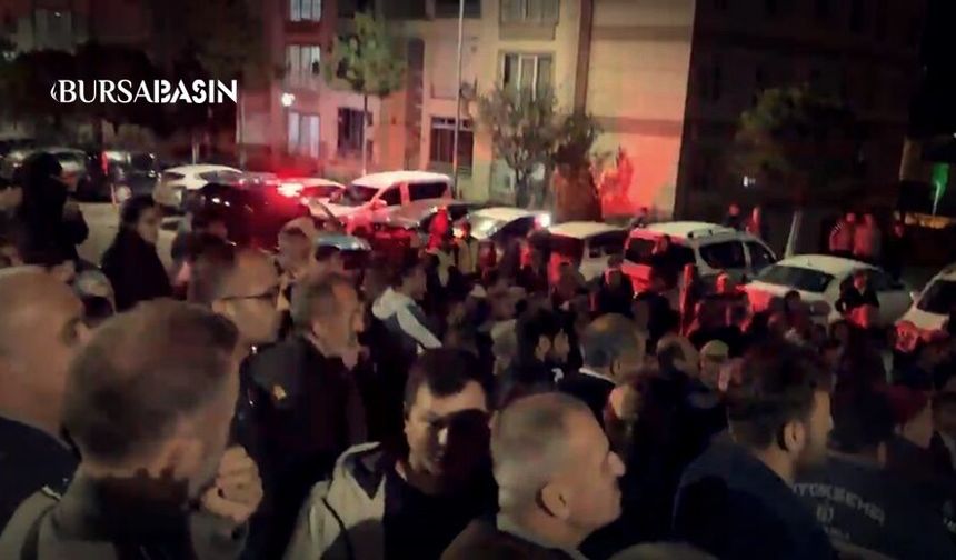 Bursa'da Site Yönetiminin Ek Zammı Vatandaşı Sokağa Döktü!