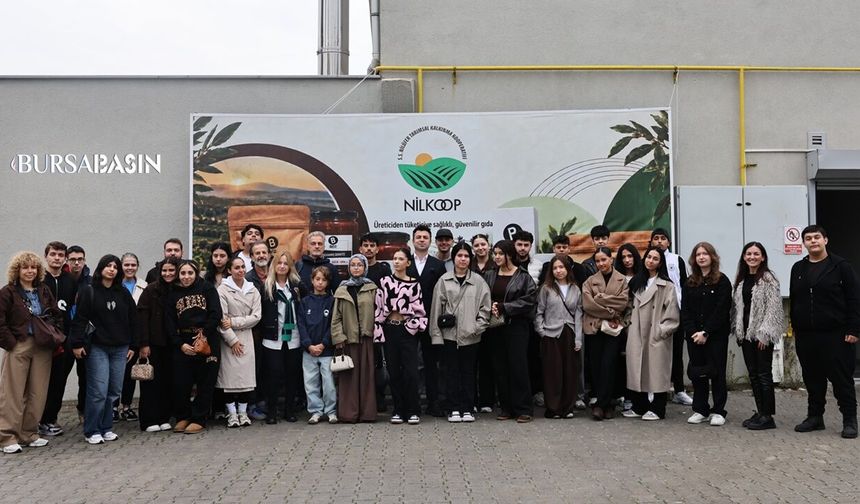 Alman Öğrencilerden Nilüfer’in Tarım Tesislerine Ziyaret