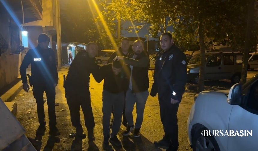 Bursa’da Firari Operasyonunda Silah Sesleri: 2 Gözaltı
