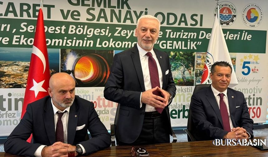 Gemlik Ticaret Odası’nda Hasan Hamaloğlu Dönemi