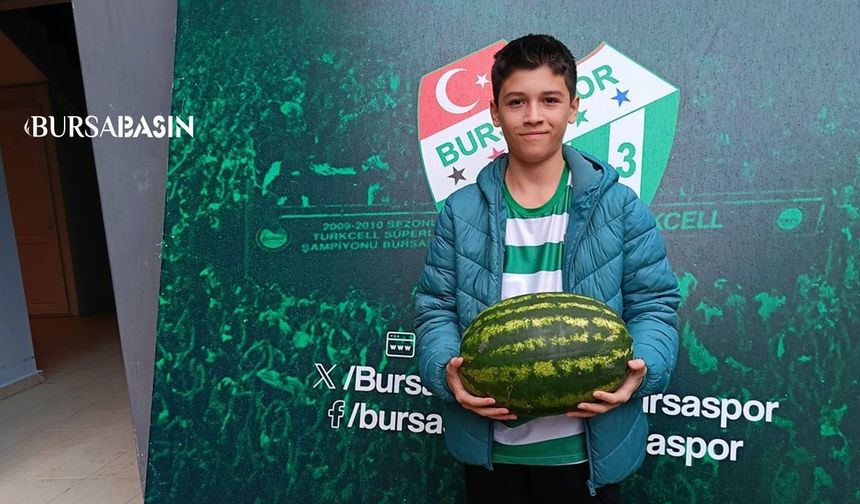 Bursaspor’a Karacabey’den 16 Karpuzluk Destek
