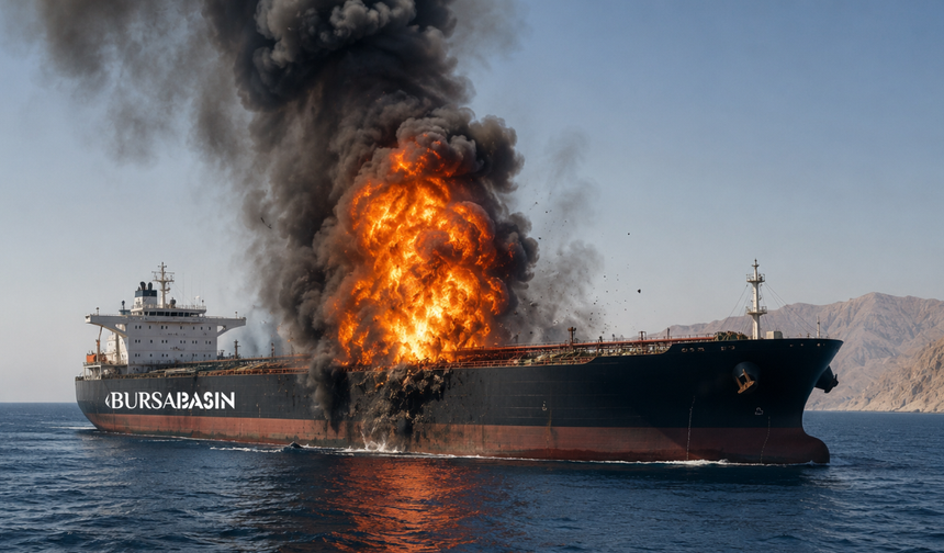 Hürmüz Boğazı’nda Petrol Tankerinde Patlama